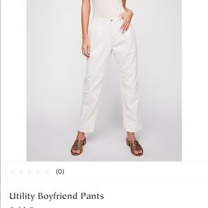 Free people utility boyfriend pant NWT